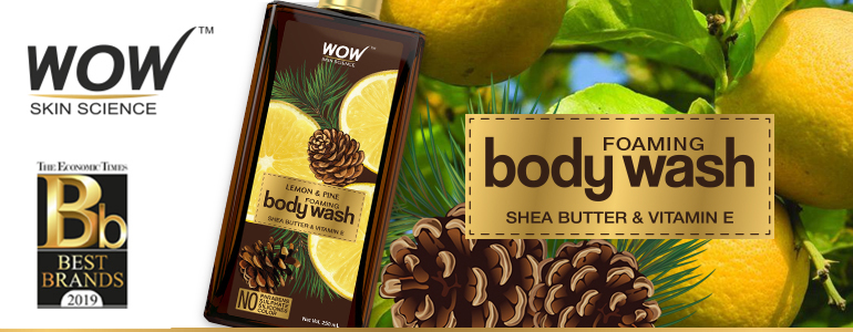 WOW Skin Science Lemon & Pine Body Wash